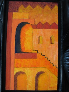 peinture de Josette Bude Laurent
